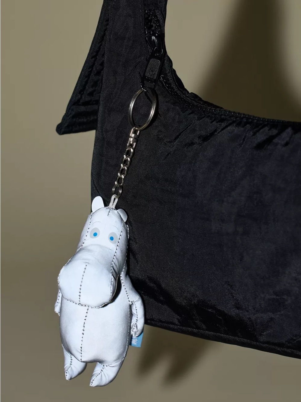NWT Moomin Reflective Character Plush Keychain